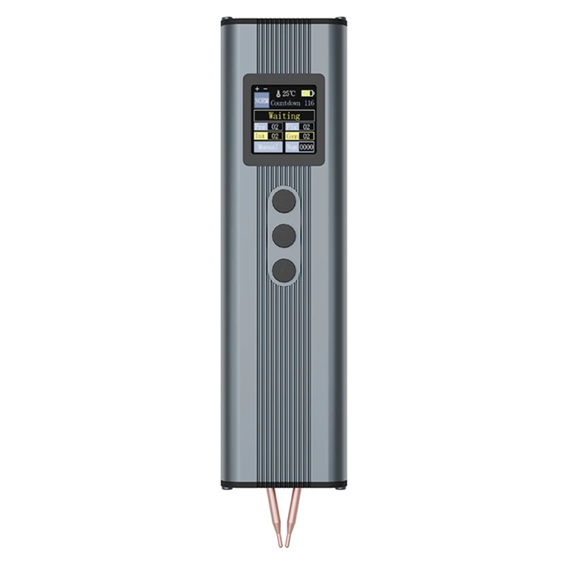 

11 Gears Adjustable Portable Digital Display Spot Welder With Dual Pulse For 18650 Battery Nickel Strip Welding