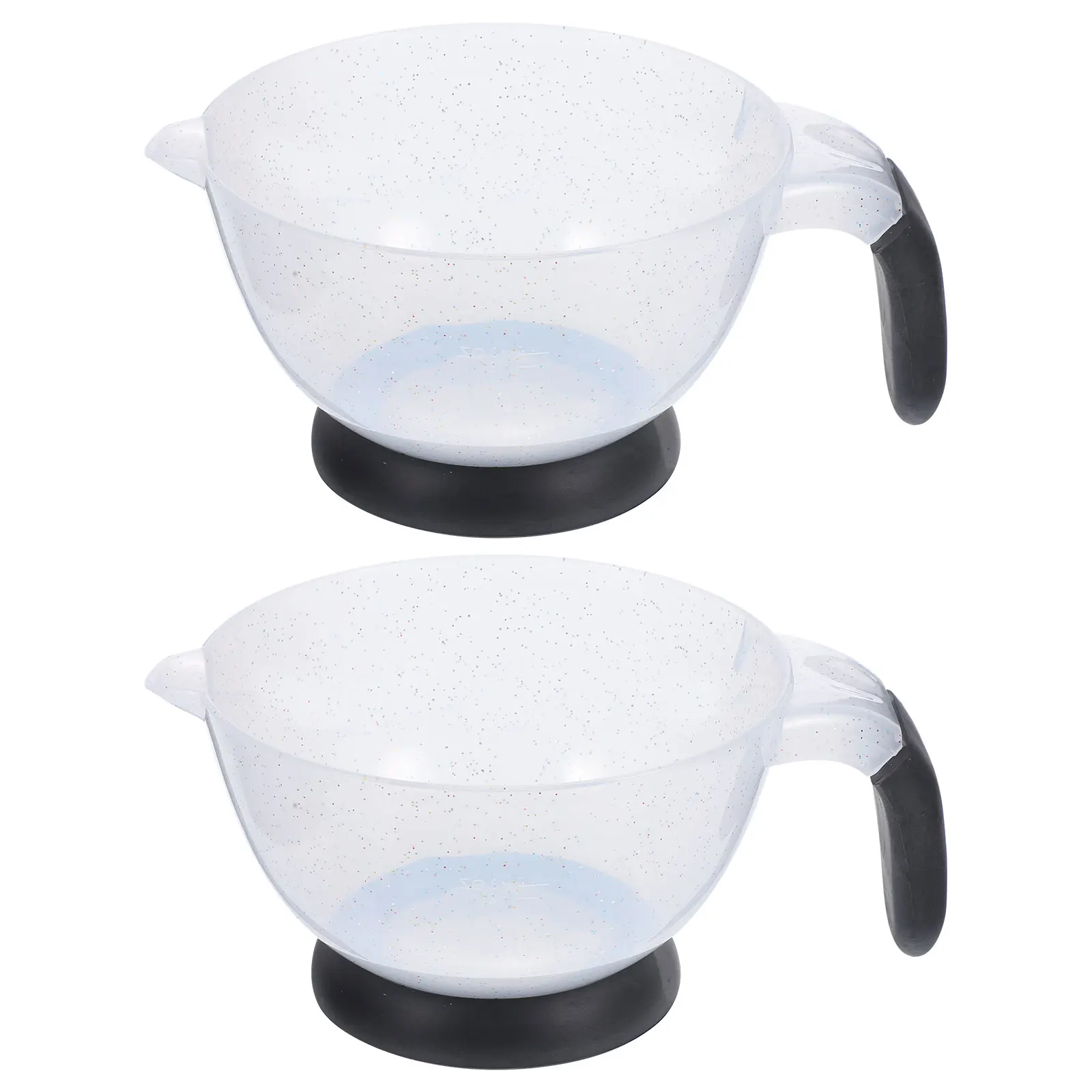 

2Pcs Durable Hair Dye Bowls Thickened Color Mixing Bowls Washable Reusable Stylist Salon Tinting Tools Tinting Bowl