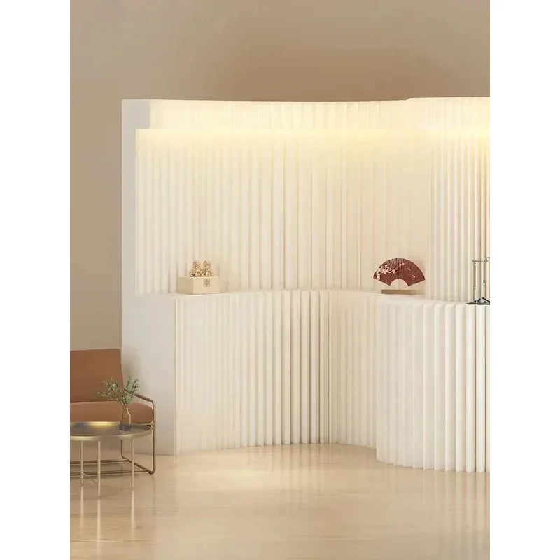 Screen Partition, Booth Wall, Paper Wall, Display Stand, Exhibition Background Folding Screen Room Divider