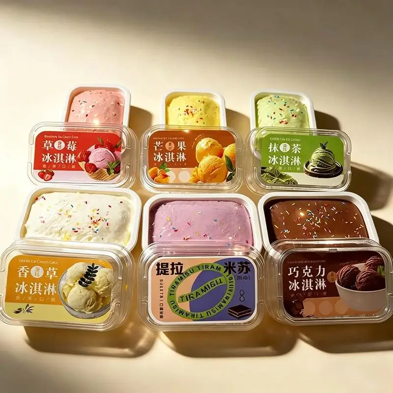 1Pcs Slow Rising Stress Relief Sensory Fidget Toy Simulated Ice Cream Cake Gifts