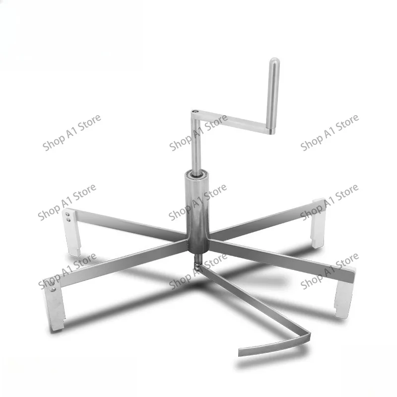 Manual Rotating Crepe Spreader, Pancake Batter Distributor Tool Only, No Griddle Included