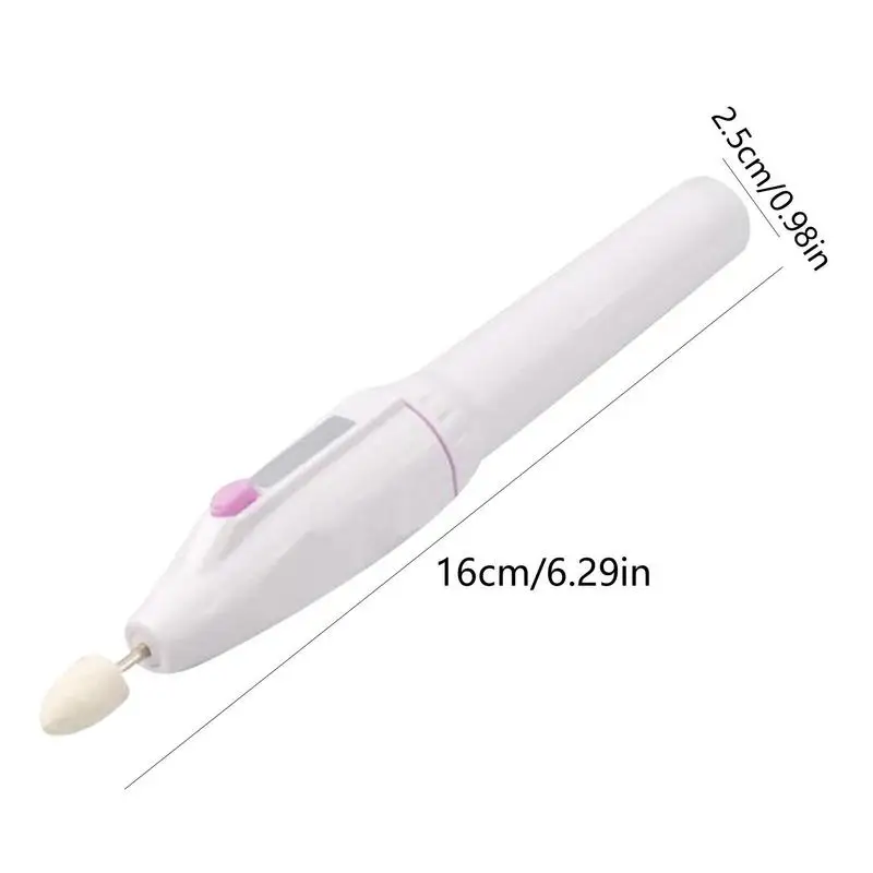 Electric Nail File Set Portable Electrical Nail File Polishing Tool Hand Foot Care Tool For Nail Grind Trim Polish