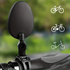 2 pcs Bicycle rearview mirror 360 degrees adjustable rotary universal cycling guiding mirrors rearview mirrors for MTB road bike 10 Main Smart Rearview Sales - №3