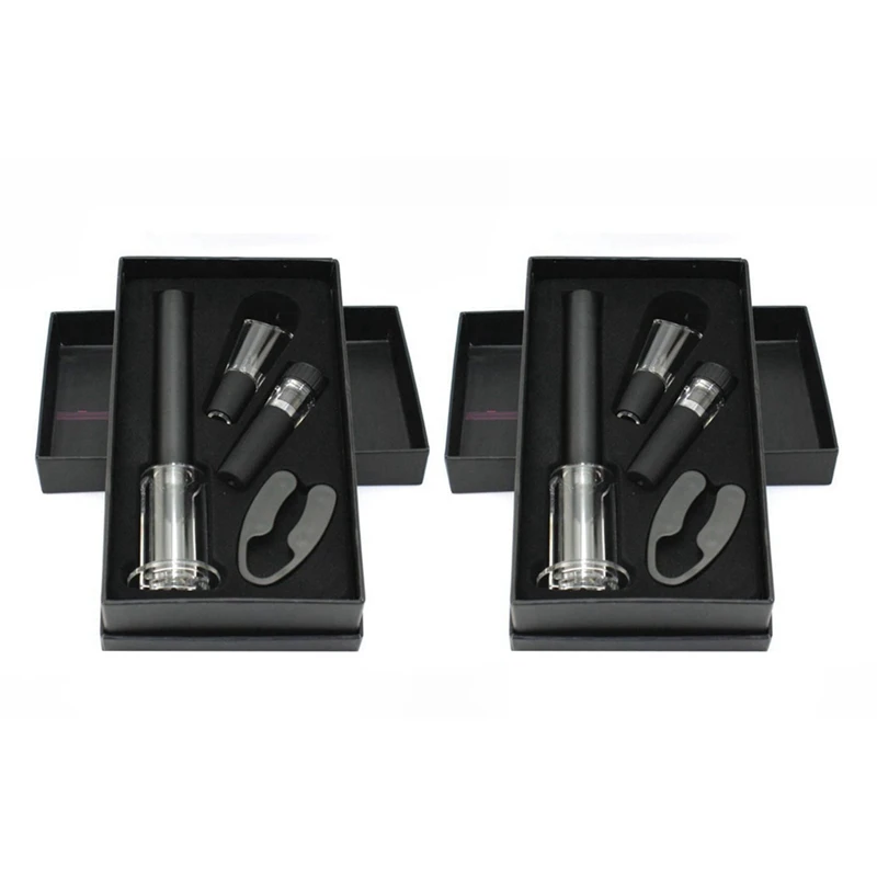 8 Pcs Wine Opener Set, Air Pressure Pump Bottle Opener Gift Box Includes Wine Opener Kit