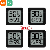 Xiaomi Mijia Mini LCD Digital Thermometer Hygrometer Indoor Room Temperature Humidity Meter Sensor Gauge Weather Station Set