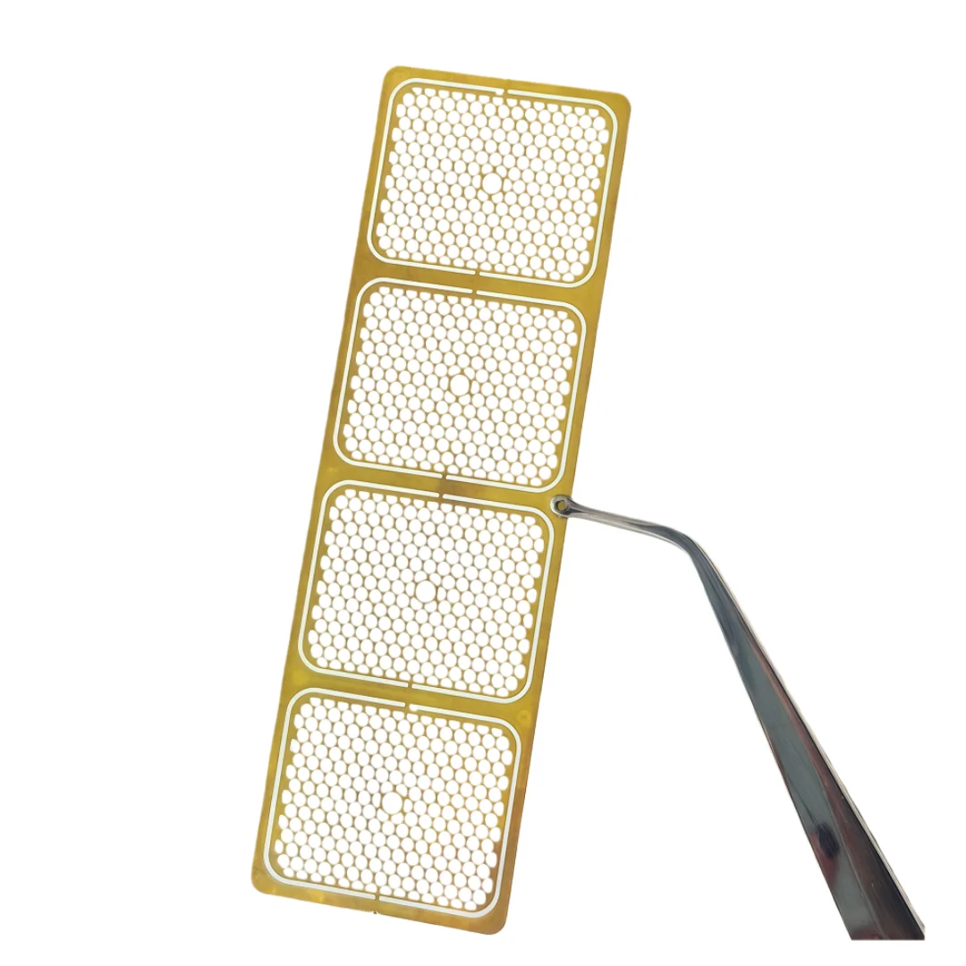 زراعة الأسنان شبكة تيتانيوم 2/ 4-IN-1 تجديد العظام شبكة تيتانيوم GBR الأسنان مرنة وآمنة غشاء شبكي من التيتانيوم #4