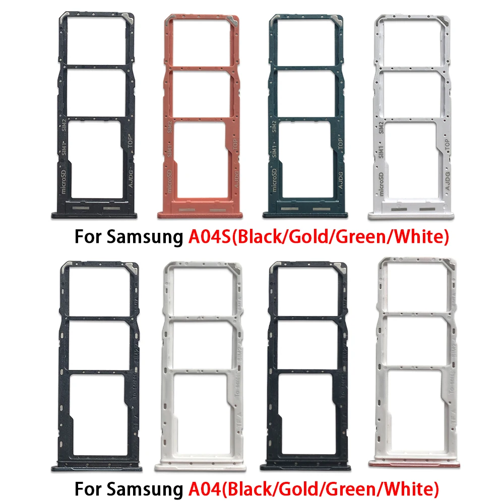 For Samsung A04 A04E A04S Micro Nano SIM Card Holder Tray Slot Holder Adapter Socket