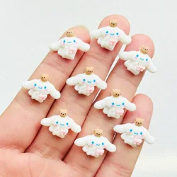 30 Pcs New Cute Mini Cartoon Butterfly Junction Rabbit Resin Flatback Ornament Jewelry Making Manicure Hairwear Accessories A128