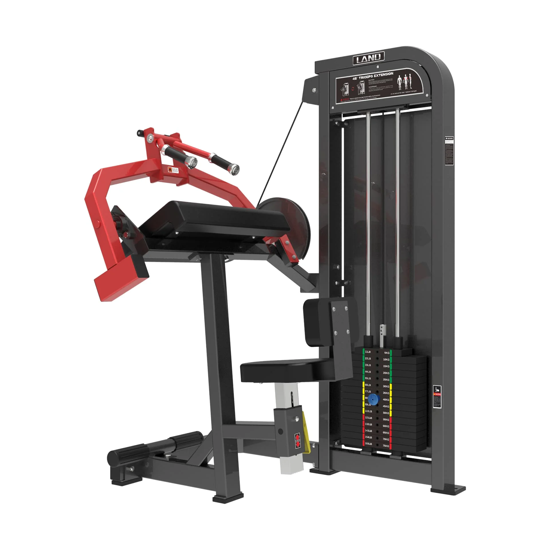 

Commercial Gym Equipment Adjustable Steel Triceps Extension Machine for Arms Strength Training