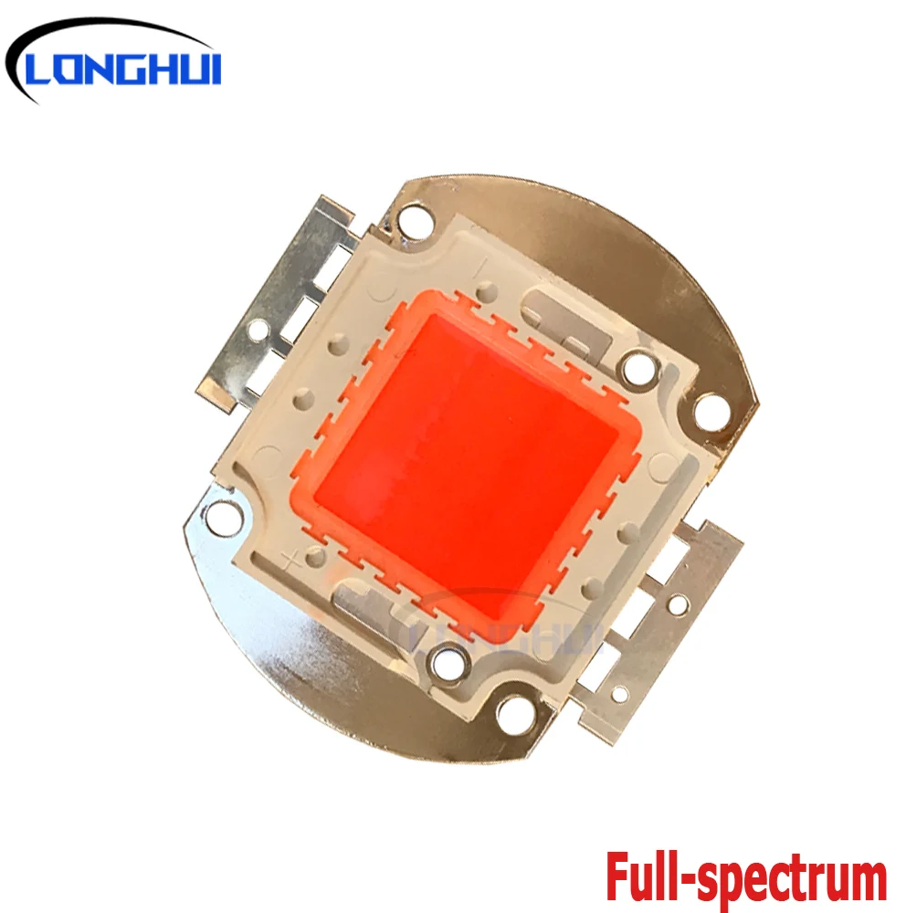 3-100W Full Spectrum 380-840NM Grow Lamp For 100w 50w 30w 20w 10w 5w 3w Plant grow light LED Chip