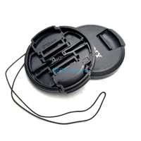 1piece NEW 40.5-82mm for Sony 40.5mm 49mm 55mm 52mm 58mm 67mm 72mm 77mm 82 mm SLR camera lens center pinch Snap-on cap cover