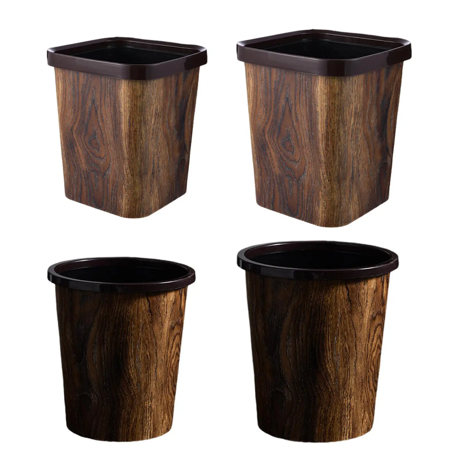 Garbage Bin Dustbin Durable Large Trash Bins for Bedroom Dorms Laundry Room