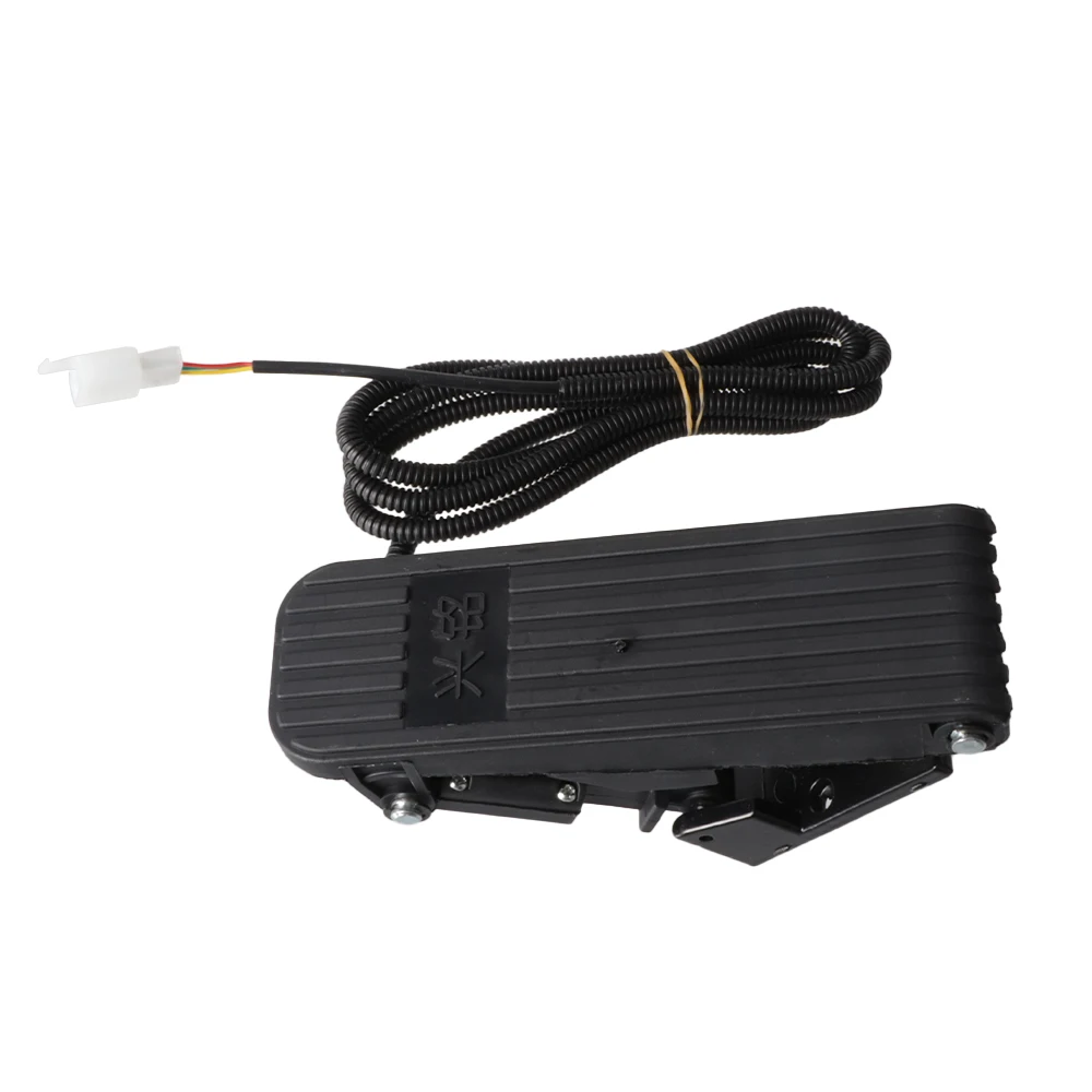 ATV Gas Pedal Control Electric Accelerator Pedal Suitable for Electric Bicycle Tricycle Motorcycle Kart Gas Pedal Modification