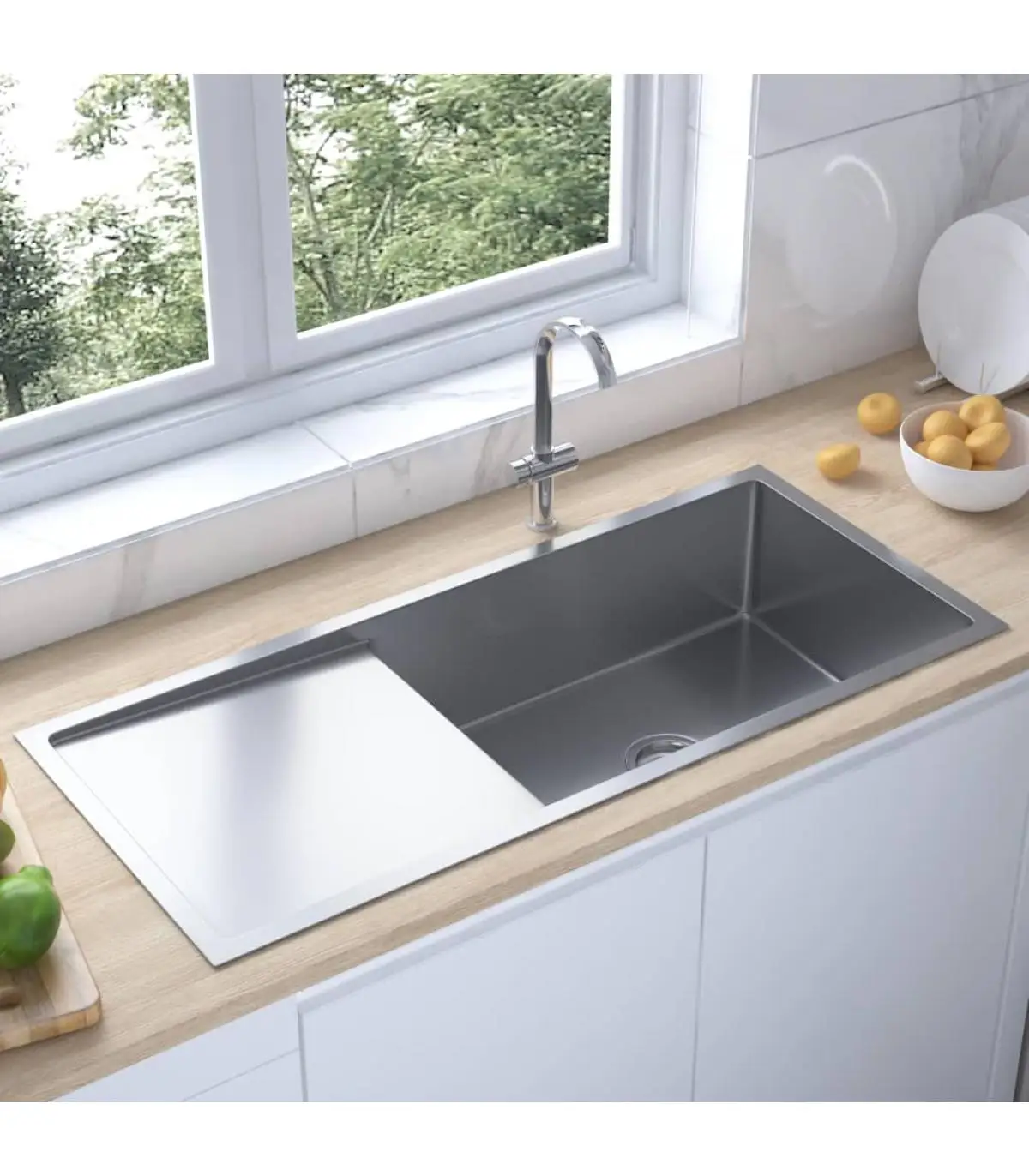 Stainless steel handmade kitchen sink sinks