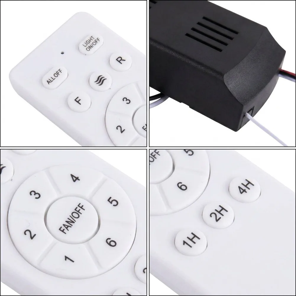 24V Motor Driver DC Ceiling Fan Remote Control Kit With 6-Adjustable Fan Speed- Remote Control  Power -Transformers