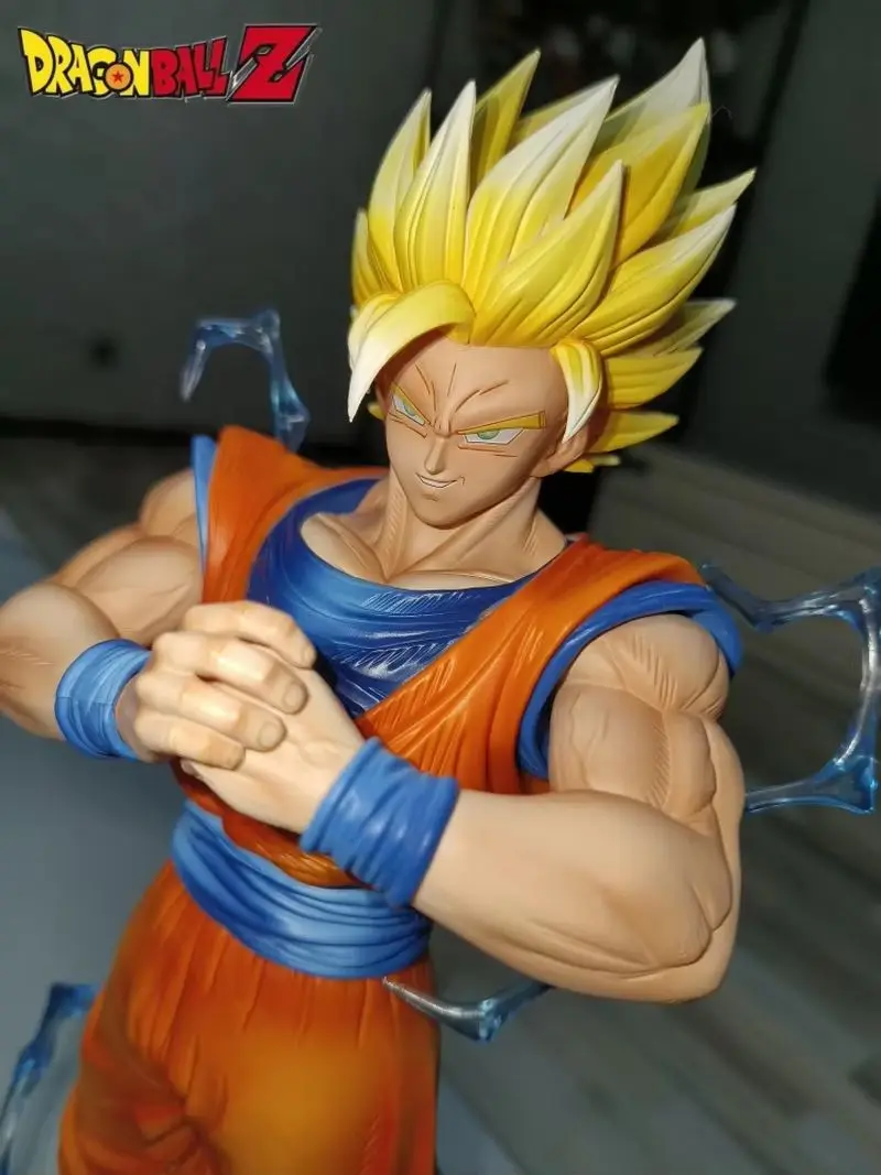 Dragon Ball 30cm Anime Figure Super Saiyan Goku Pvc Model Statue Action Figures Collectible Toy Desktop Accessorie Toy Gifts