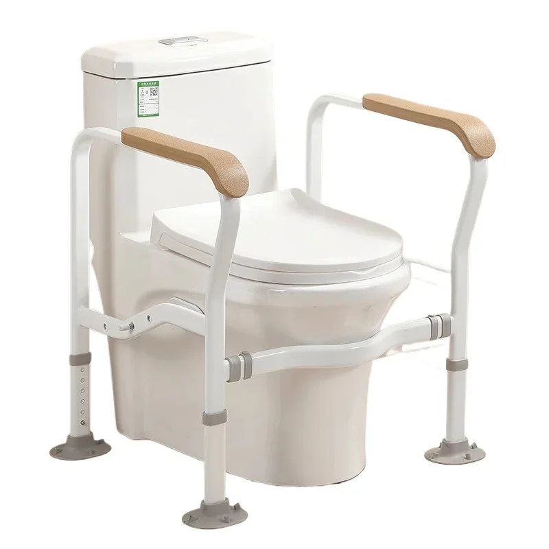 

Toilet armrest for the elderly to sit up and help frame for pregnant women
