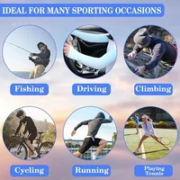 Cooling Protective Arm Sleeves with UV Shield for Men and Women - Arm Sleeve Holders for Sun Protection 5