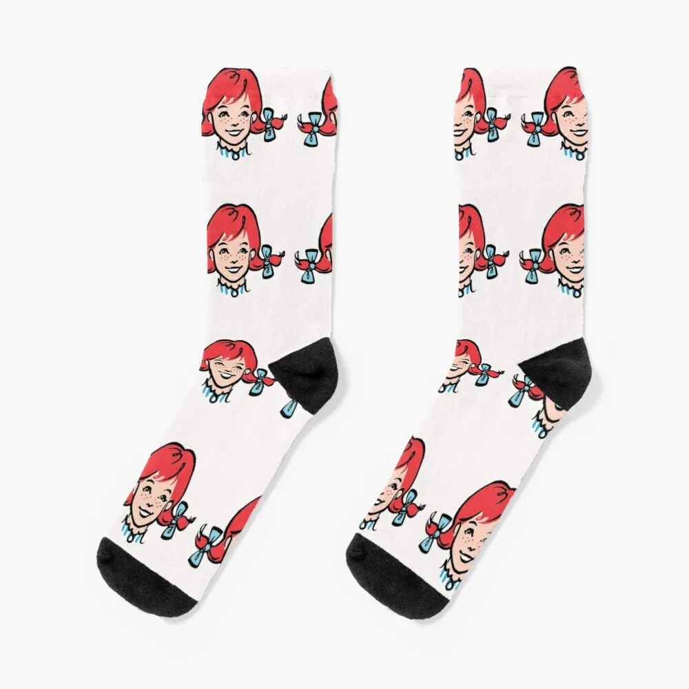 

The Girl From The Wendy's Style 2 (white) Socks Sports Socks Man