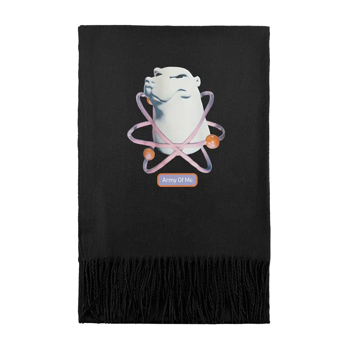 

Армия я, атом-медведь, дизайн для мужчин и женщин, модный зимний теплый шарф расширенной длины