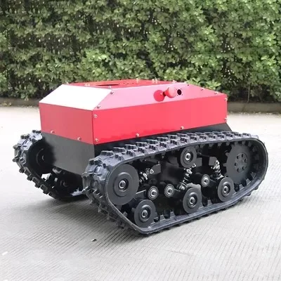 Rubber Track Chassis Electric Wireless Remote Control All-terrain Walking Intelligent Robot Chassis Customization