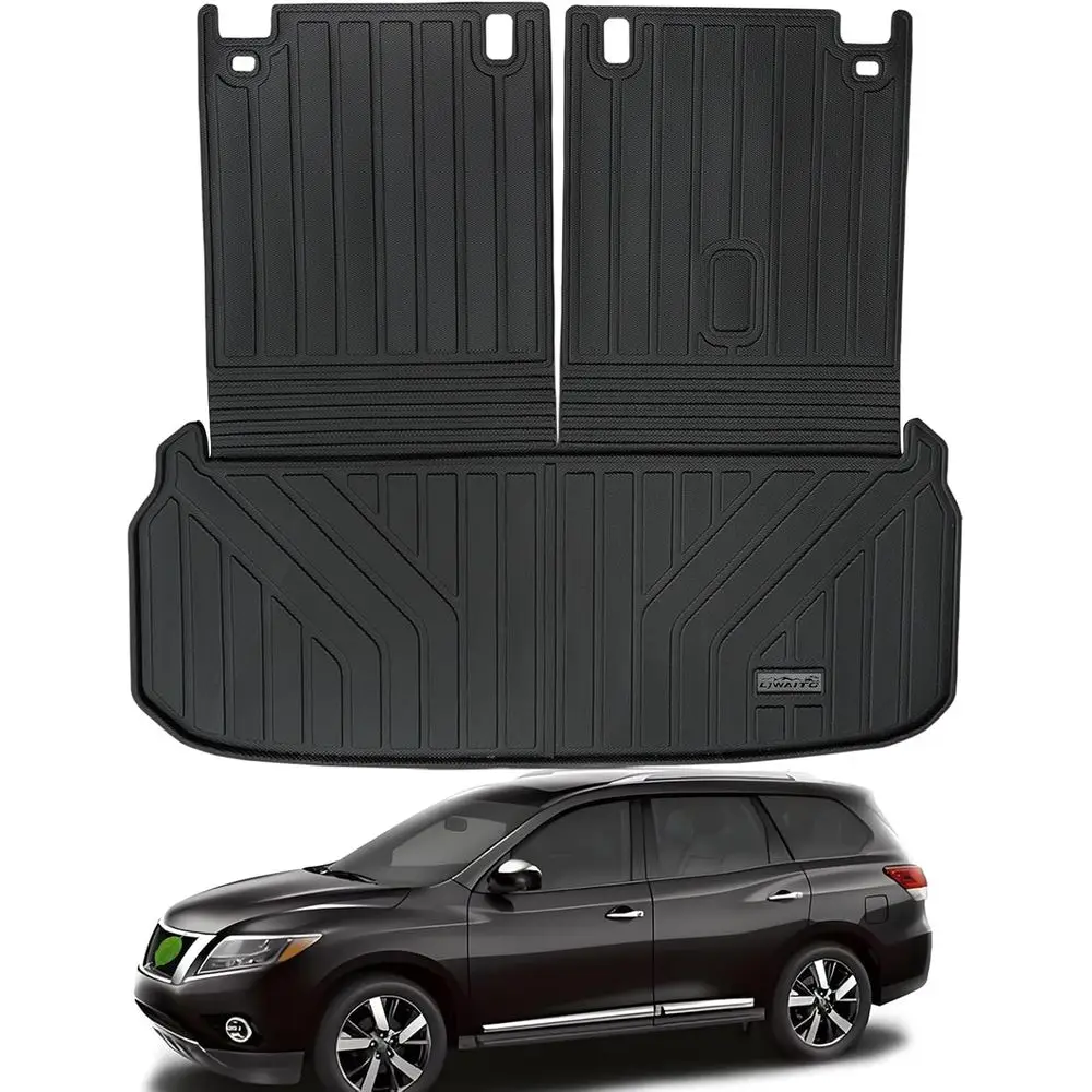 

Cargo Liners for 2013-2020 Nissan Pathfinder / 2013 Infiniti JX35 / 2014-2020 Infiniti QX60 with Backrest Protection, TPE All We