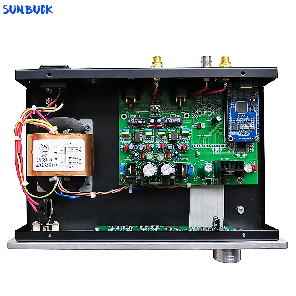 Sunbuck CSR8675 5.0 블루투스 DAC06 리모컨 밸런스 AK4493/AK4495 DSD xmos 디코더 HiFi 헤드폰 앰프