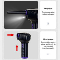 Cordless Air Blower Rechargeable Keyboard Cleaner 60000RPM Portable Air Blower 6000mAh/10000mAh for PC Computers Keyboard Clean