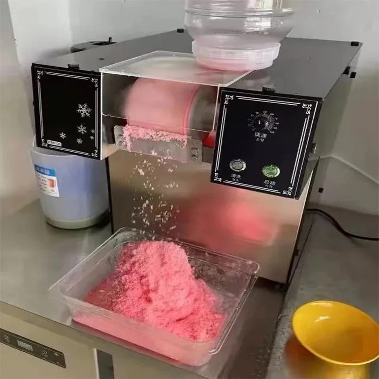 Commercial snow ice snowflake cream crusher handmade shaved ice shaved ice machine