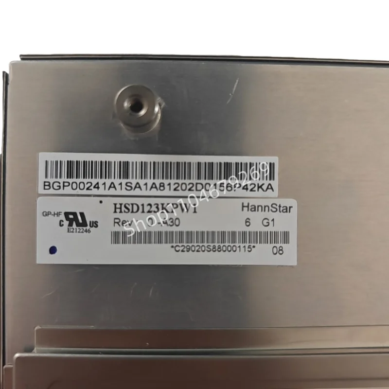 12,3 polegadas 1920*720 HSD123KPW1 HSD123KPW2 tela LCD do carro HSD123KPW1-A30 HSD123KPW2-D10