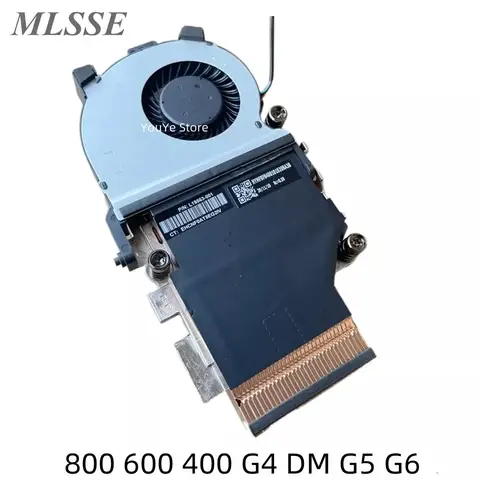 Original For HP EliteDesk 800 600 400 G4 DM G5 G6 Heatsink With Fan Radiator L19563-001 L19561-001 100% Tested Fast Ship
