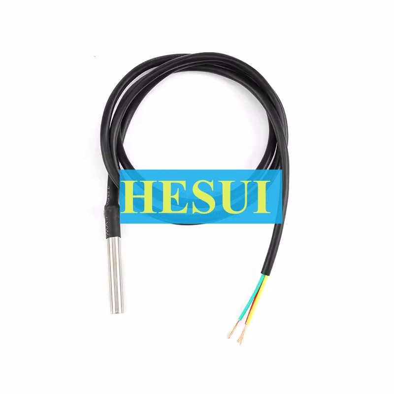 Stainless steel package/waterproof type DS18b20 Temperature sensor Water temperature probe 1 m