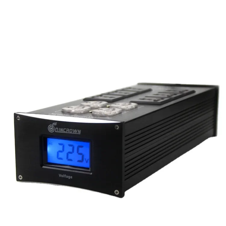

High Quality Extension Socket Power Strip Black Outlet with 6 Socket Adapter
