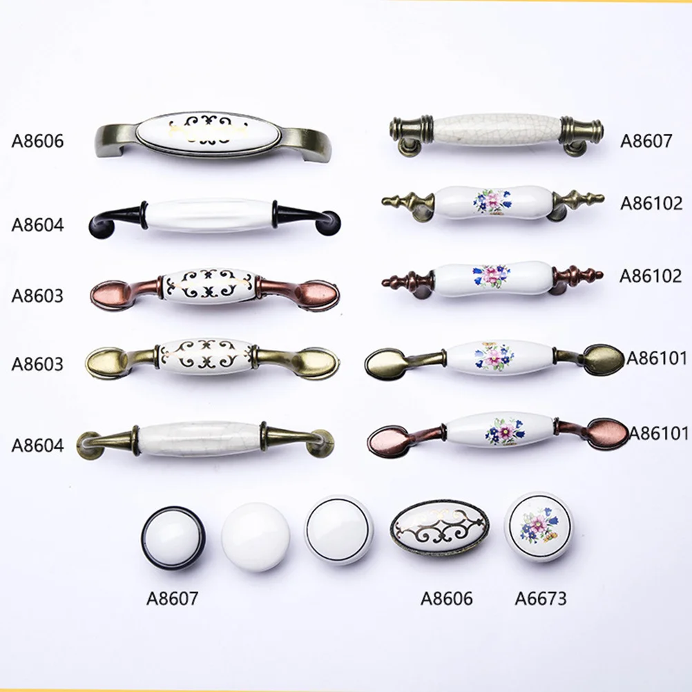 

Creative Door Handle Simple Knob Vintage Drawer Handles Pull for Furniture Cabinet
