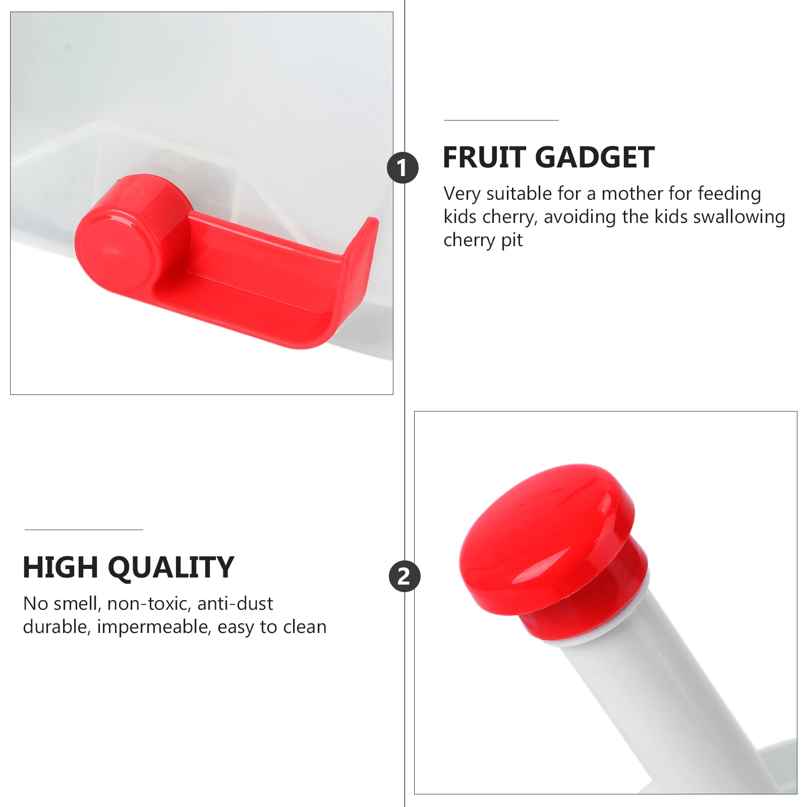 

Fruit Core Remover Impermeable Cherry Pitter Easy Clean For Kids Mothers Kitchen Gadget Vegetable Tool Handheld Cherry