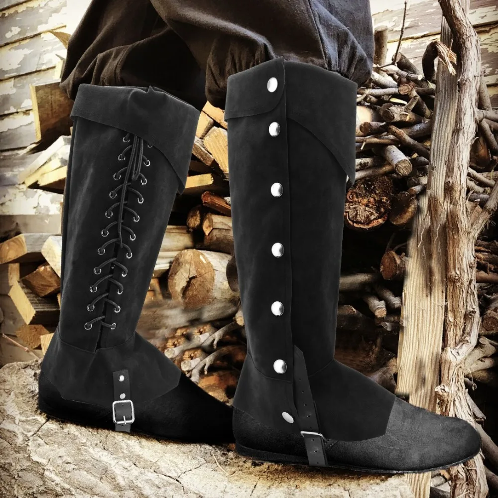 Fundas para botas de cosplay del Renacimiento Medieval - Fundas para zapatos para disfraces de propósito único y especial, accesorios de cosplay - Zapatos