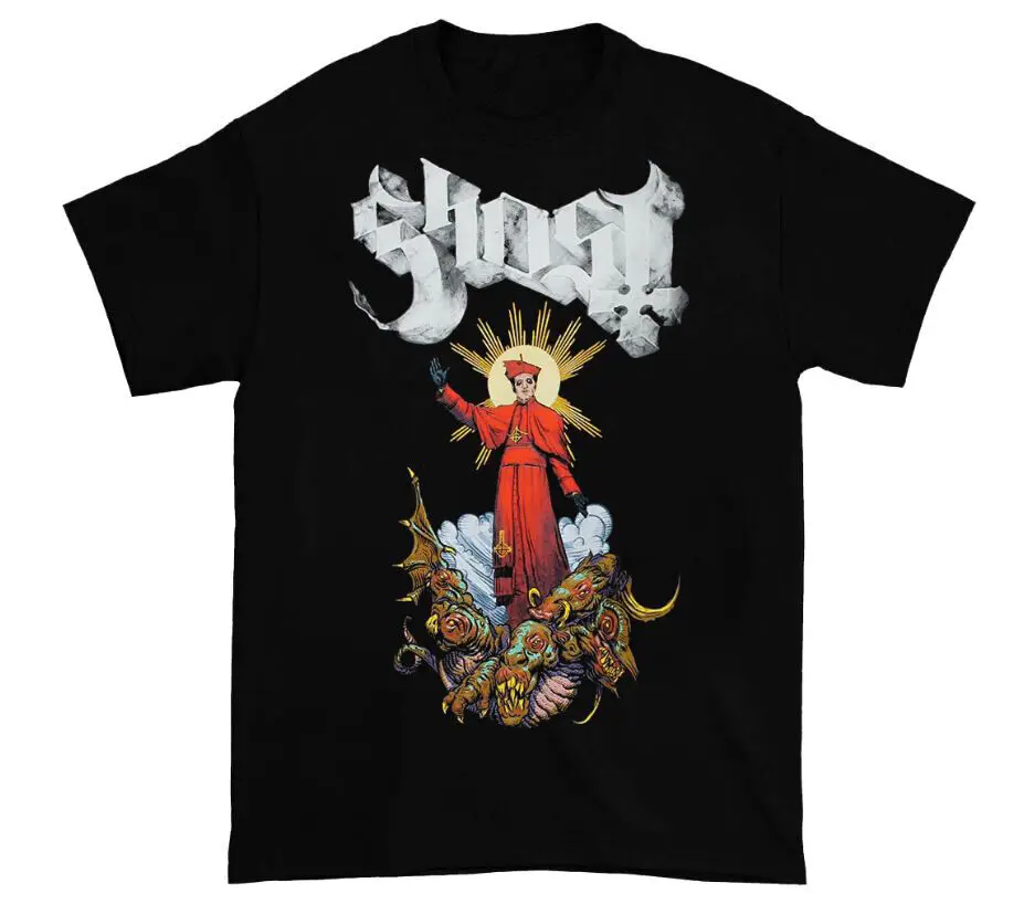 

ФУТБОЛКА GHOST PLAGUEBRINGER НОВАЯ ЧЕРНАЯ ФУТБОЛКА