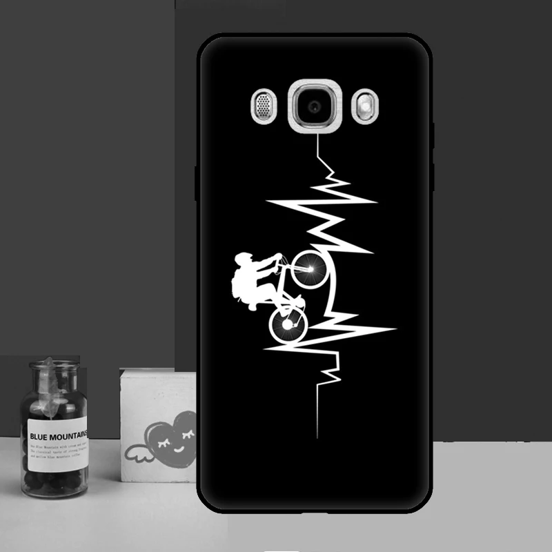 Fiets Fietsen Art Case Voor Samsung Galaxy J6 J4 Plus 2018 J8 A6 A7 A8 A9 J1 J3 J5 J7 2016 A3 A5 2017 Coque