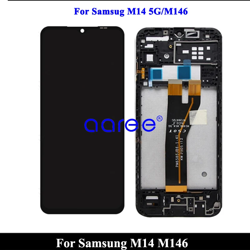 6.6' LCD Screen  For Samsung M14 5G M146 LCD For Samsung  M146 M146B  LCD Screen Touch Digitizer Assembly