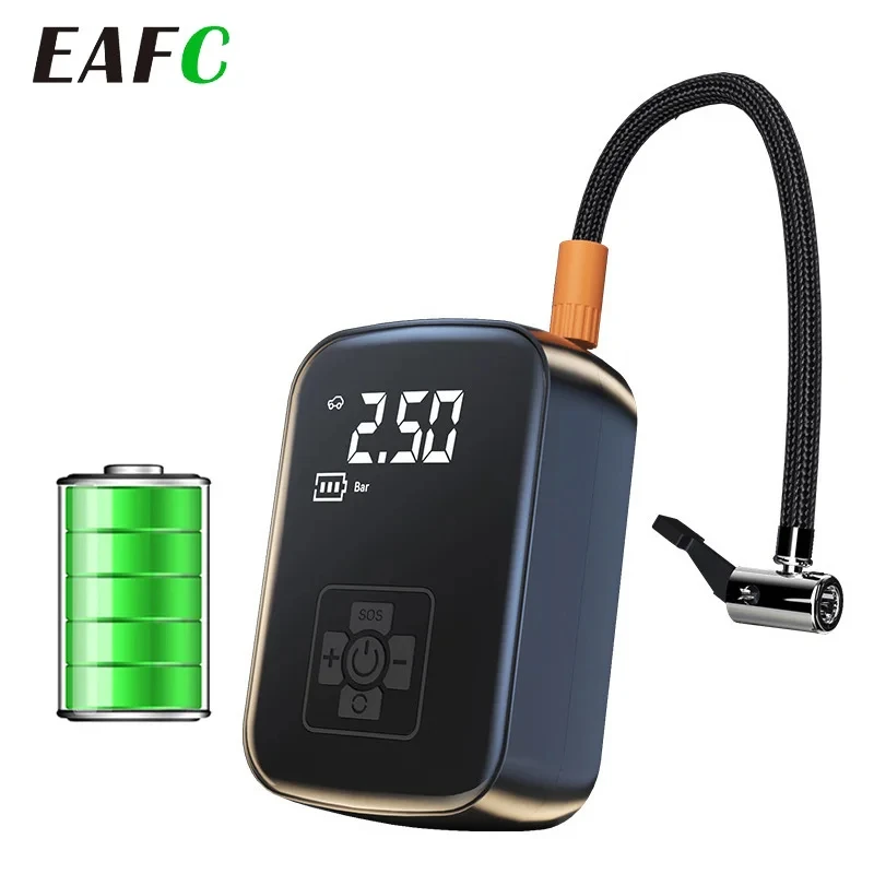 

Car Air Pump Air Compressor 12V 150PSI Electric Wireless Portable Tire Inflator Pump for Motorcycle Bicycle Car Tyre Ball