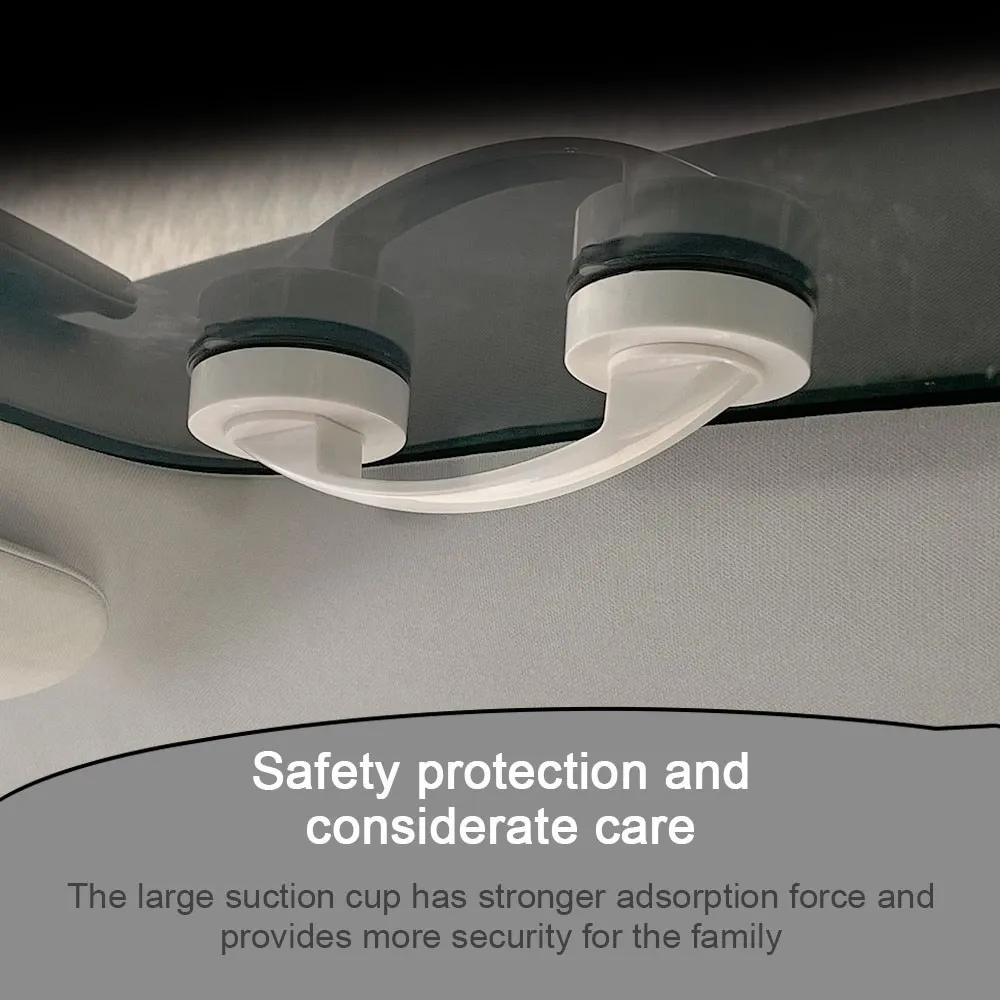 Tesla Roof Safety Handle Armrests Car Gadget Pull Tab Ring For Tesla Model 3 Y X S 2017-2023 Accessories Strong Suction Cup 2023