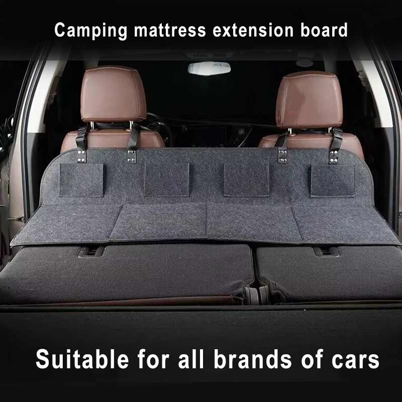 Car Bed For Tesla Model Y/3 Folding Camping Bed Mattress Car Rear Seat Gap Mattress Travel Sleeping Bed Accessories For All Cars