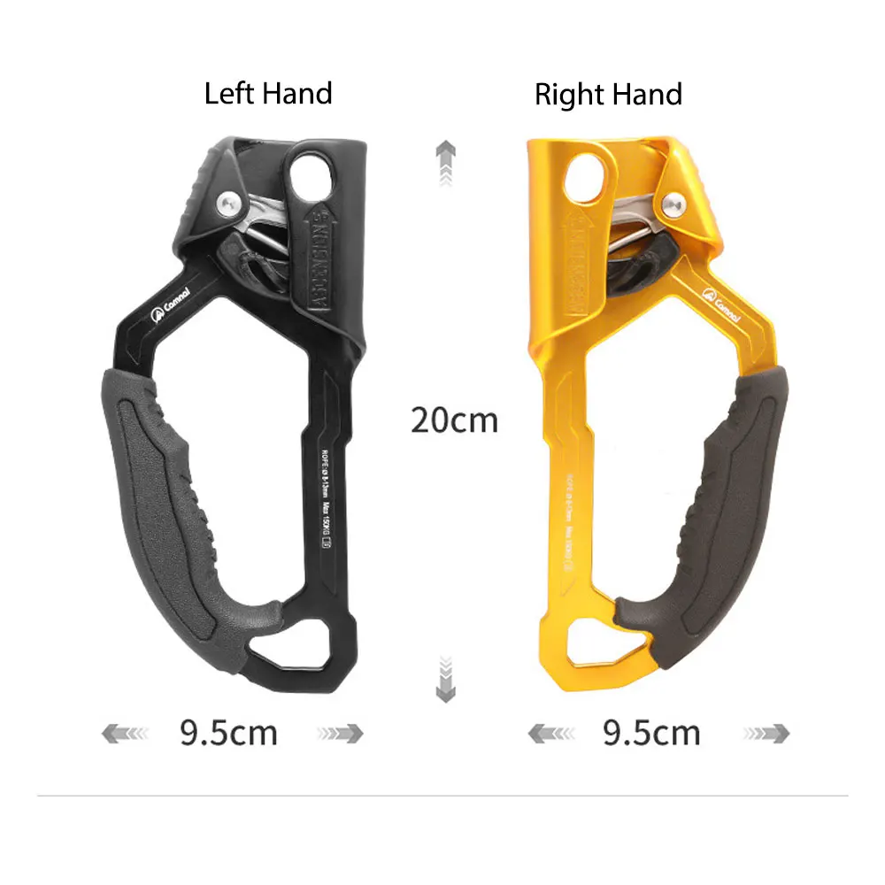 Outdoor Rock Climb  Ascenders Rope ClimbersSRT Professional Climber Hand-held Climb Device Left-handed Right-hand Rope Equipment