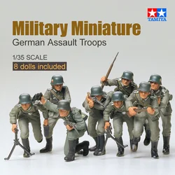 TAMIYA1 Plastic Assembled Soldier Kit 35030 Infantry Assault Team 1/35