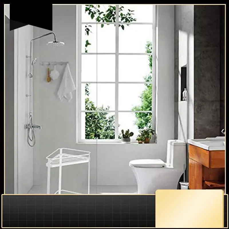 

Bathroom Storage Shelf Home Kitchen Storage Holder Multi Function Modern Minimalist ,White-N37R