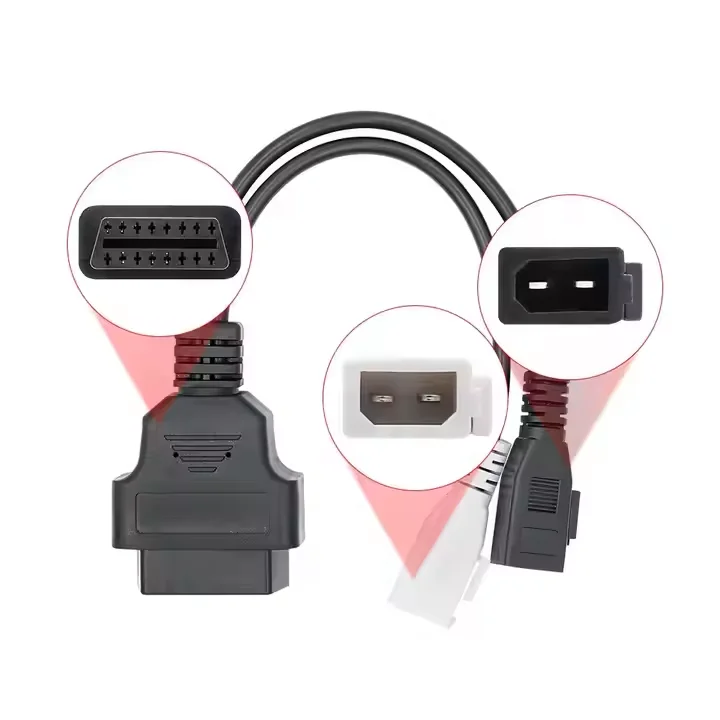 

Старый автомобильный адаптер OBD2 на 2+2-контактный разъем VAG 16P OBD II на 2x2 диагностический кабель для VW для Audi для Skoda для Seat
