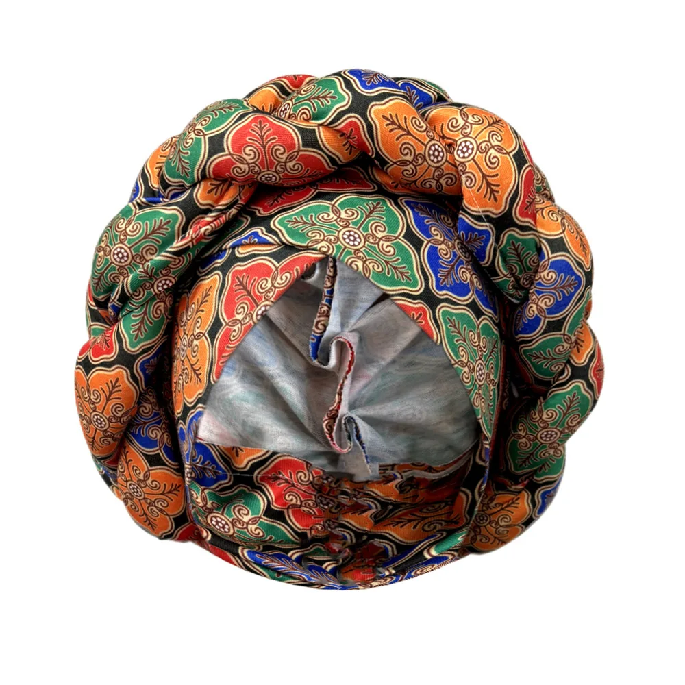 Afrikanische Headtie Motorhaube Hut Turban für Frauen Muslimischen Kopf Wrap Nigerian Schal Geflecht Hijab Femme Chemo Caps Abdeckung – Detail 16