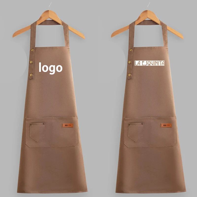 

Stylish Highquality Waterproof Oilproof Aprons For Kitchen Cooking Home Use Restaurant Workwear Gardening With Custom Logo Optio