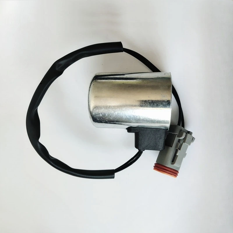 

High quality 24V/12V For XCMG Hydraulic Solenoid Valve Coil Inner Hole 19 Height 51mm