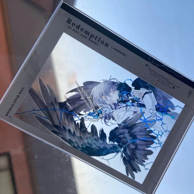 Honkai:Star Rail Sunday Day and Night Salvation Transparent Card PVC Lomo Cards Photocard For Fans Collection Take a Group Photo